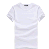 Hot Sale Cheap Customize Logo Cotton Mens Blank Tee Shirt