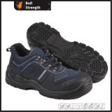 Suede Leather Safety Shoe with Steel Toe (SN5193)