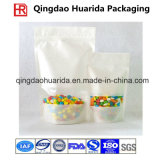 Food Packaging Recycled Stand up Plastic Candy Bag with Zipper