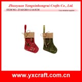 Christmas Decoration (ZY16Y203-1-2 14.5CM) Christmas Present Stocking Christmas Collection