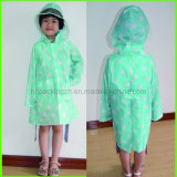 Fashion Waterproof Kid Printed 210t Raincoat (HC0349)