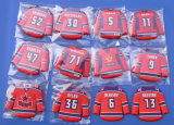 Custom Hockey T Shirt PVC Club Team Fridge Magnet