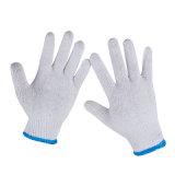 Natural White Bleached White Cotton Working Glove