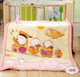 Cheap Promotion Double Layer Flannel Softness Baby Blanket