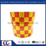 Red/Yellow Grid Design Reflective Conspicuity Tape (C3500-G)
