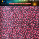 Black/Red Polyester Taffeta Printed Fabric for Jacket/Kid's Garment