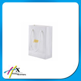 White Paper Shopping Bag/Gift Bag with Logo for Garment