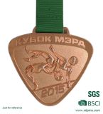 Custom Embossed Bronze Medal Awards for Souvenir