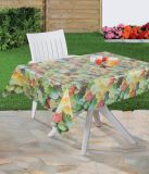 Fruit Design Plastic PVC Material Printed Transparent Tablecloth Made in China