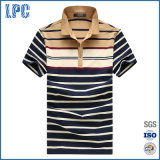 Brand Men Polo T-Shirt by Striped Cotton T-Shirt