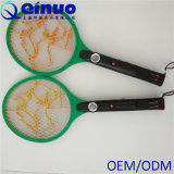 Electric Rechargeable Bug Bug Zapper Racket with LED Lights