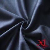 Black Brush Polyester Suede Fabric for Sofa/Hometextile