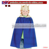 King Blue Robe Crown Childs Fancy Dress Kids Costume (C5024)