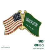 Custom Design Enamel National Flag Pin Badge