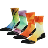 Custom Fashionable 3D Printing Knee High Unisex Sport Casual Sock in Various Designs and Sizes