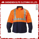 Wholesale Reflective Work Shirts Men Cotton Work Shirts (ELTHVSI-4)
