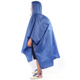 3 in 1 Multifunctional Raincoat Outdoor Travel Rain Poncho Backpack Rain Cover Waterproof Climbing Camping Tent Mat Awning