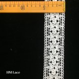 5cm White Springy Lace Fabric Trim Ribbon Garment Accessories for Wedding Hmhb1210