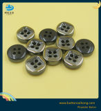 Shirt Plating Plastic Button and Laser Resin Button for Men Garment