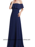 Elegant Chiffon Full-Length Sleeveless Formal Dress Evening Dress