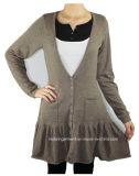 Women Fashion Luxury Fair Isle Long Sweater (L15-095)