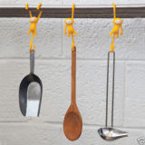 New Just Hanging Kitchen Hooks Yellow Kitchen Home Funky Gift Monkey Business