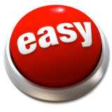 Recordable Easy Button with Custom Voice and Logo