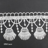5cm Scalloped Pendant Tassel Trim Lace Water Soluble Trimming Lace