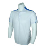 Short Sleeve Dry Fit Polyester Elastane Men Polo Shirt