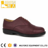 Milforce-Selected Materials Brown Leather Oxford Shoes Men