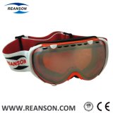 China Wide View Frameless Mirrored Lenses Skiing Goggles