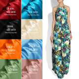 Custom Design Digital Printed 100% Pure Silk Charmeuse Fabric