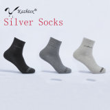 Silver Fiber Anti-Bacterial Cotton Socks for Sports Men