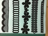 Black and White Color Garment Accessories Polyester Lace Ym-1120