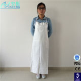 Factory Disposable White PVC Waterproof Cooking Apron