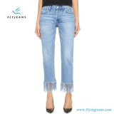 Straight Crop Frame Classic Jeans for Women and Ladies