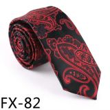 New Design Fashionable Paisley Silk/Polyeter Necktie Fx-82