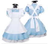New Blue Maid Cosplay Costumes Ll-H08