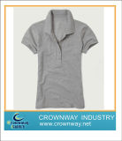 Women's Blank Short-Sleeve Polo Shirt (CW-AWSPS-9)