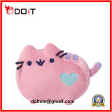 Pink Cushion Plush Stuffed Cat Toy Stuffed Animal