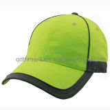 Safety Reflective 100% Polyester Fabric Custom Baseball Cap (TMB0682-1)