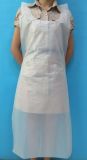 Water Proof Plastic Disposable White PE Aprons