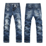 Men's Denim Light Blue Skinny Cotton Jeans
