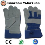Cow Split Leather Anti-Scratch Safety Protective Work Gloves with En 388