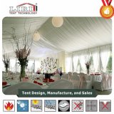 Luxury White Wedding Tent with Chairs and Tables for Event