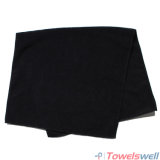 Black Thickened Microfiber Gym Towel