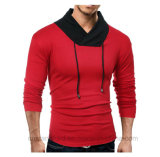 Mens Long Sleeve Shirts Hoodie Tops Casual Slim Fit V Neck Pullover T Shirt Hipster