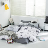 Home Textile Cotton Bedding Set with Bed Sheet Duvet Cover