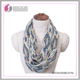 2016 Casual Women Quilting Pattern Polyester Infinity Scarf