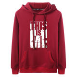 Brand OEM Gray Wine Red and Brown Men Fashion Cheap Hoodies
